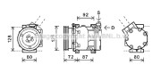 RTK479 Kompresor, klimatizace PRASCO