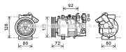 RTK489 Kompresor, klimatizace PRASCO