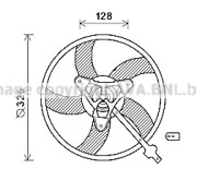 SA7024 PRASCO ventilátor chladenia motora SA7024 PRASCO