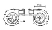 SB8079 Elektromotor, vnitřní ventilátor PRASCO