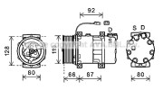 SCAK040 Kompresor, klimatizace PRASCO