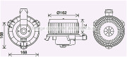 TO8743 Elektromotor, vnitřní ventilátor PRASCO