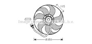 VN7521 PRASCO ventilátor chladenia motora VN7521 PRASCO