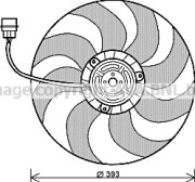 VN7526 PRASCO ventilátor chladenia motora VN7526 PRASCO