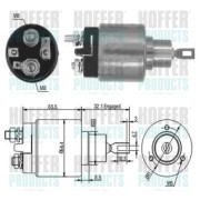 46002 HOFFER elektromagnetický spínač pre żtartér 46002 HOFFER