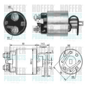 46089 Elektromagnetický spínač, startér HOFFER