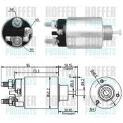 46133 HOFFER elektromagnetický spínač pre żtartér 46133 HOFFER