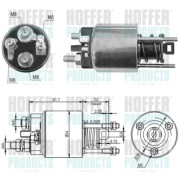 6646145 HOFFER elektromagnetický spínač pre żtartér 6646145 HOFFER