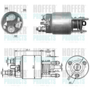 6646152 HOFFER elektromagnetický spínač pre żtartér 6646152 HOFFER