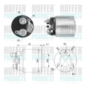 46212 HOFFER elektromagnetický spínač pre żtartér 46212 HOFFER