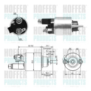 6646298 HOFFER elektromagnetický spínač pre żtartér 6646298 HOFFER