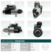 H5035104 HOFFER żtartér H5035104 HOFFER