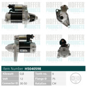 H5040598 HOFFER żtartér H5040598 HOFFER
