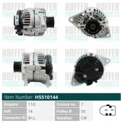 H5510144 HOFFER alternátor H5510144 HOFFER