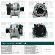 H5510214 generátor HOFFER