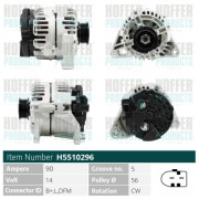 H5510296G HOFFER alternátor H5510296G HOFFER