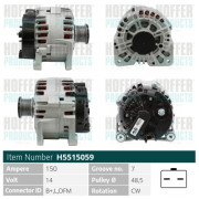 H5515059 HOFFER alternátor H5515059 HOFFER