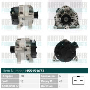 H55151073 HOFFER alternátor H55151073 HOFFER