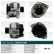 H55151186 HOFFER alternátor H55151186 HOFFER