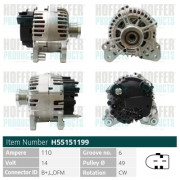 H55151199 HOFFER alternátor H55151199 HOFFER