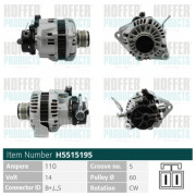 H5515195 generátor HOFFER