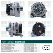 H5515269 HOFFER alternátor H5515269 HOFFER