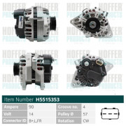 H5515353 HOFFER alternátor H5515353 HOFFER