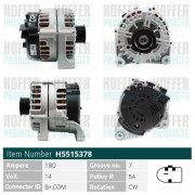 H5515378 HOFFER alternátor H5515378 HOFFER