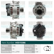 H5515386 generátor HOFFER