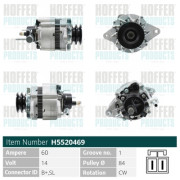 H5520469 HOFFER alternátor H5520469 HOFFER