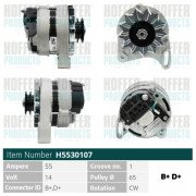 H5530107 HOFFER alternátor H5530107 HOFFER