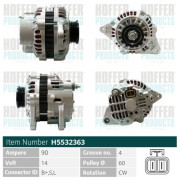 H5532363 HOFFER alternátor H5532363 HOFFER