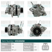 H5535058 HOFFER alternátor H5535058 HOFFER