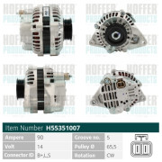 H55351007 HOFFER alternátor H55351007 HOFFER