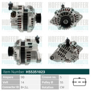 H55351023 HOFFER alternátor H55351023 HOFFER
