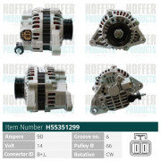 H55351299 HOFFER alternátor H55351299 HOFFER