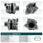 H5535174 HOFFER alternátor H5535174 HOFFER