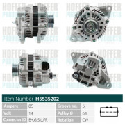 H5535986 HOFFER alternátor H5535986 HOFFER