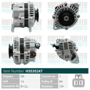 H5535247 HOFFER alternátor H5535247 HOFFER