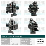 H5535291 generátor HOFFER