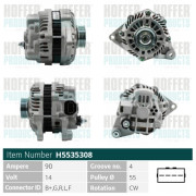 H5535308 HOFFER alternátor H5535308 HOFFER
