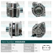 H5535459 HOFFER alternátor H5535459 HOFFER