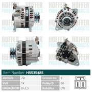 H5535485 generátor HOFFER