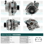 H5535885 HOFFER alternátor H5535885 HOFFER