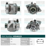 H5540223 HOFFER alternátor H5540223 HOFFER