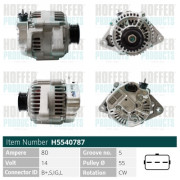 H5540787 HOFFER alternátor H5540787 HOFFER