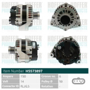 H5573897 HOFFER alternátor H5573897 HOFFER
