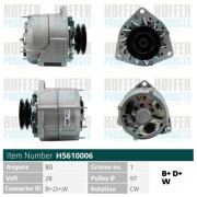 H5610006 generátor HOFFER
