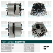 H5610035 HOFFER alternátor H5610035 HOFFER