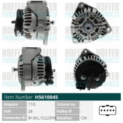 H5610045 HOFFER alternátor H5610045 HOFFER
